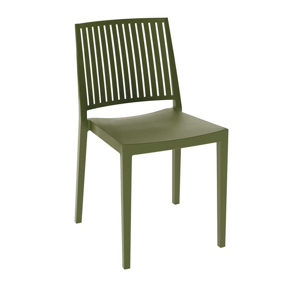 SILLA BARS VERDE OLIVA - 1