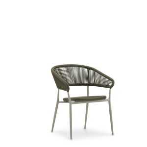 SILLON CINTHA VERDE Y GRIS - 1