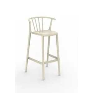 TABURETE ALTO WOODY MARFIL DE RESOL - 1