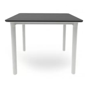 MESA NOA GRIS OSCURO/BLANCO DE RESOL - 1