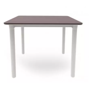 MESA NOA CHOCOLATE/BLANCO DE RESOL - 1