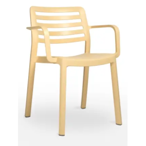 SILLA WIND RECYCLED CON BRAZOS AMARILLO FUEGO DE RESOL - 1