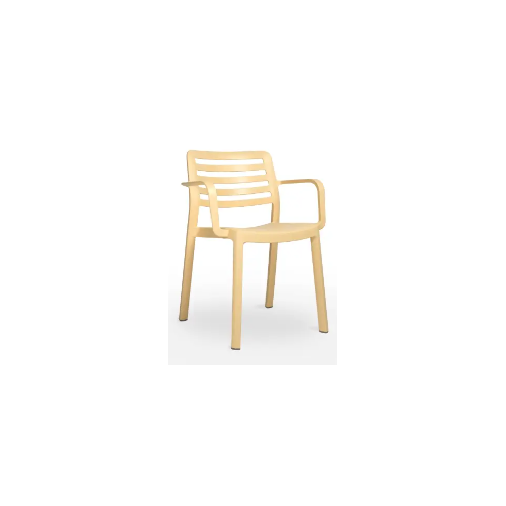 SILLA WIND RECYCLED CON BRAZOS AMARILLO FUEGO DE RESOL - 1