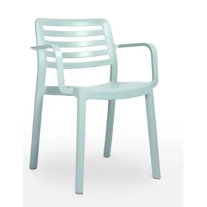 SILLA WIND RECYCLED CON BRAZOS AZUL AIRE DE RESOL - 1