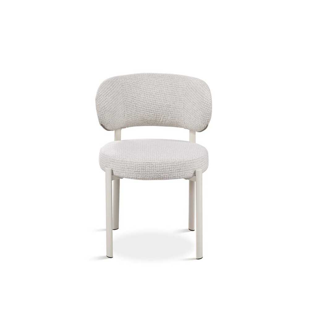 SILLA BLANCA SIN BRAZOS - 1