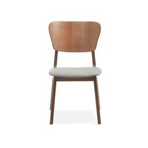 SILLA MADERA GRIS-NOGAL - 3