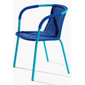 SILLON STER AZUL RETRO - 1