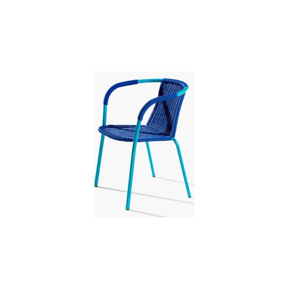 SILLON STER AZUL RETRO - 1