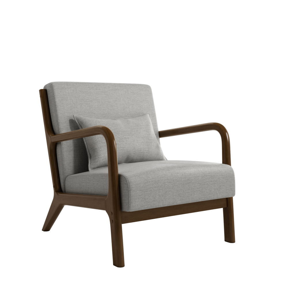 BUTACA UME TAPIZADA Y MADERA - 1 BUTACA UME TAPIZADA Y MADERA - 1