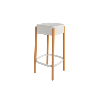 TABURETE VISBY BLANCO - 1