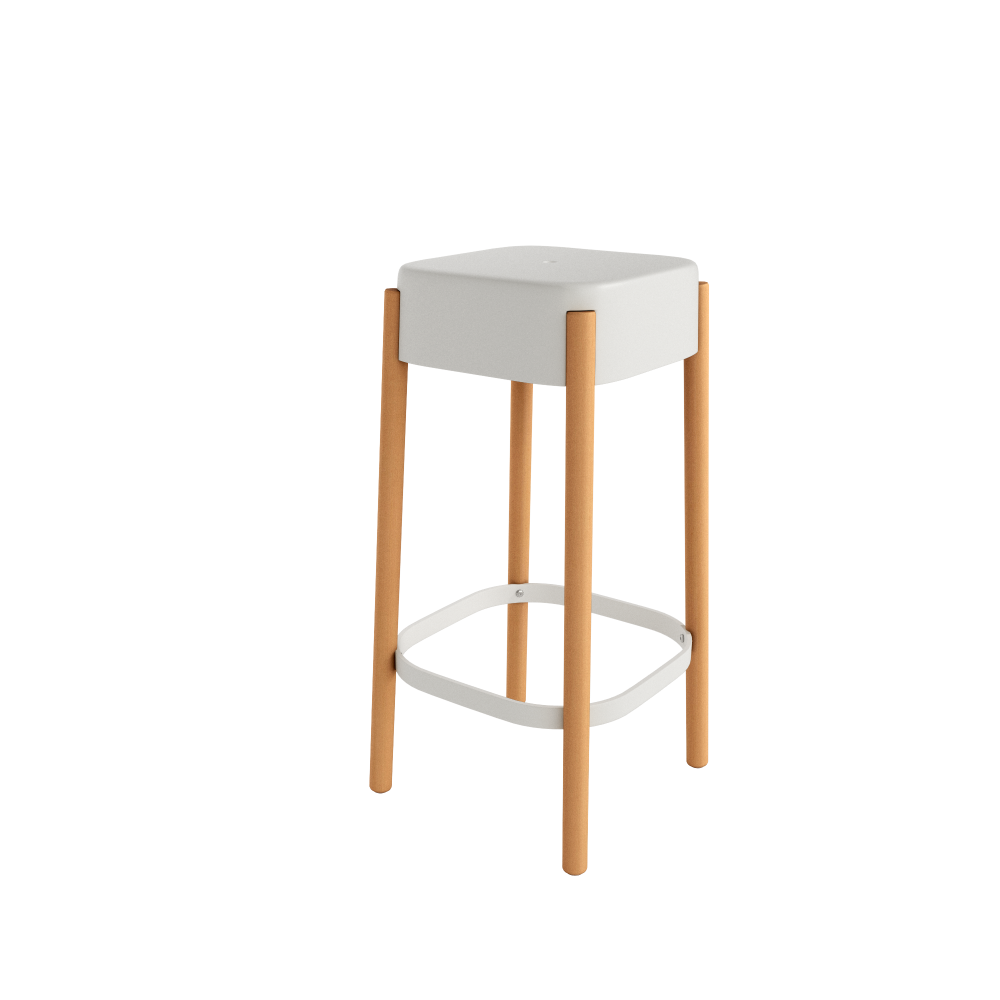 TABURETE VISBY BLANCO - 1 TABURETE VISBY BLANCO - 1