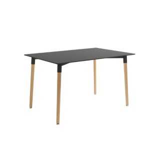 MESA CARIBE RECTANGULAR FIJA GRAFITO DE 120 CM - 1