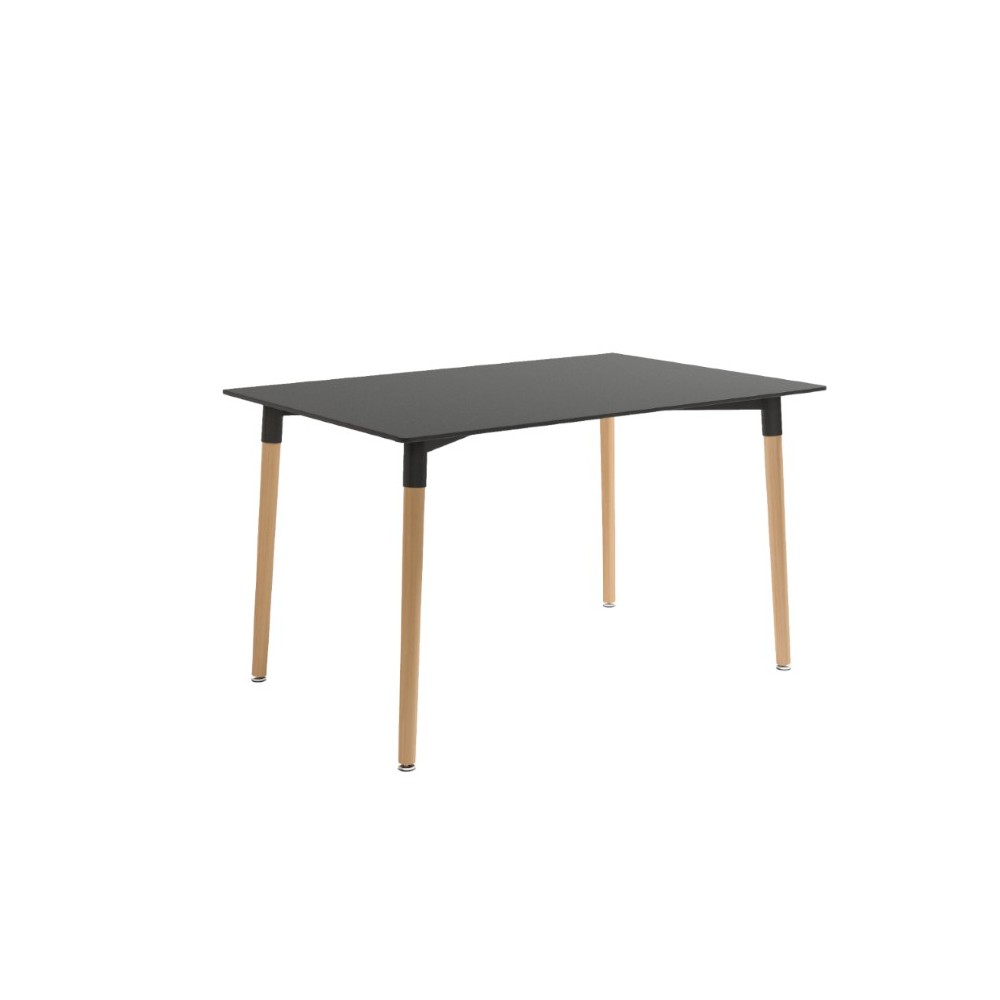 MESA CARIBE RECTANGULAR FIJA GRAFITO DE 120 CM - 1