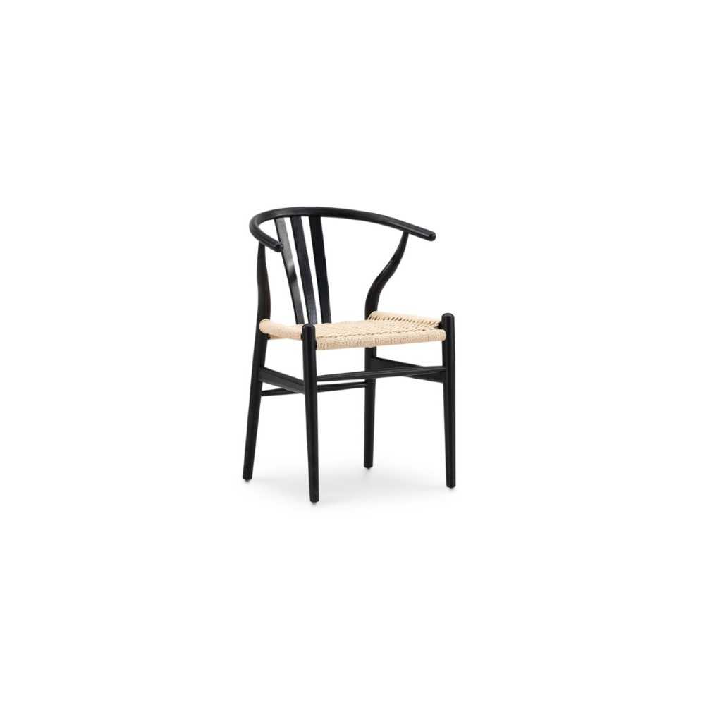 SILLA KRISTEL NEGRO Y NATURAL - 1 SILLA KRISTEL NEGRO Y NATURAL - 1