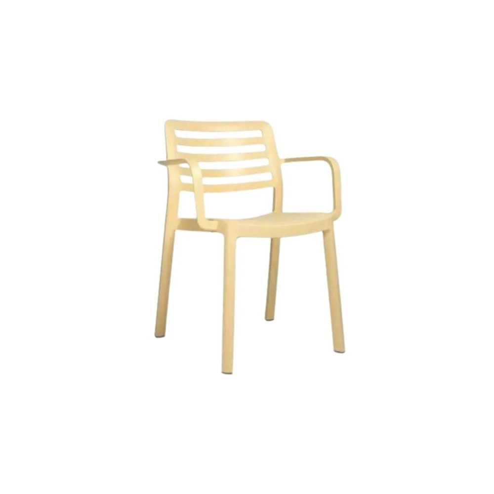 SILLA WIND RECYCLED CON BRAZOS AMARILLO FUEGO DE RESOL - 1