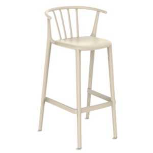 TABURETE ALTO WOODY MARFIL DE RESOL - 1