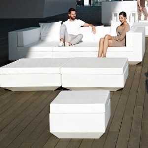 VELA PUFF 40X40X40CM POR RAMON ESTEVE VONDOM - 1