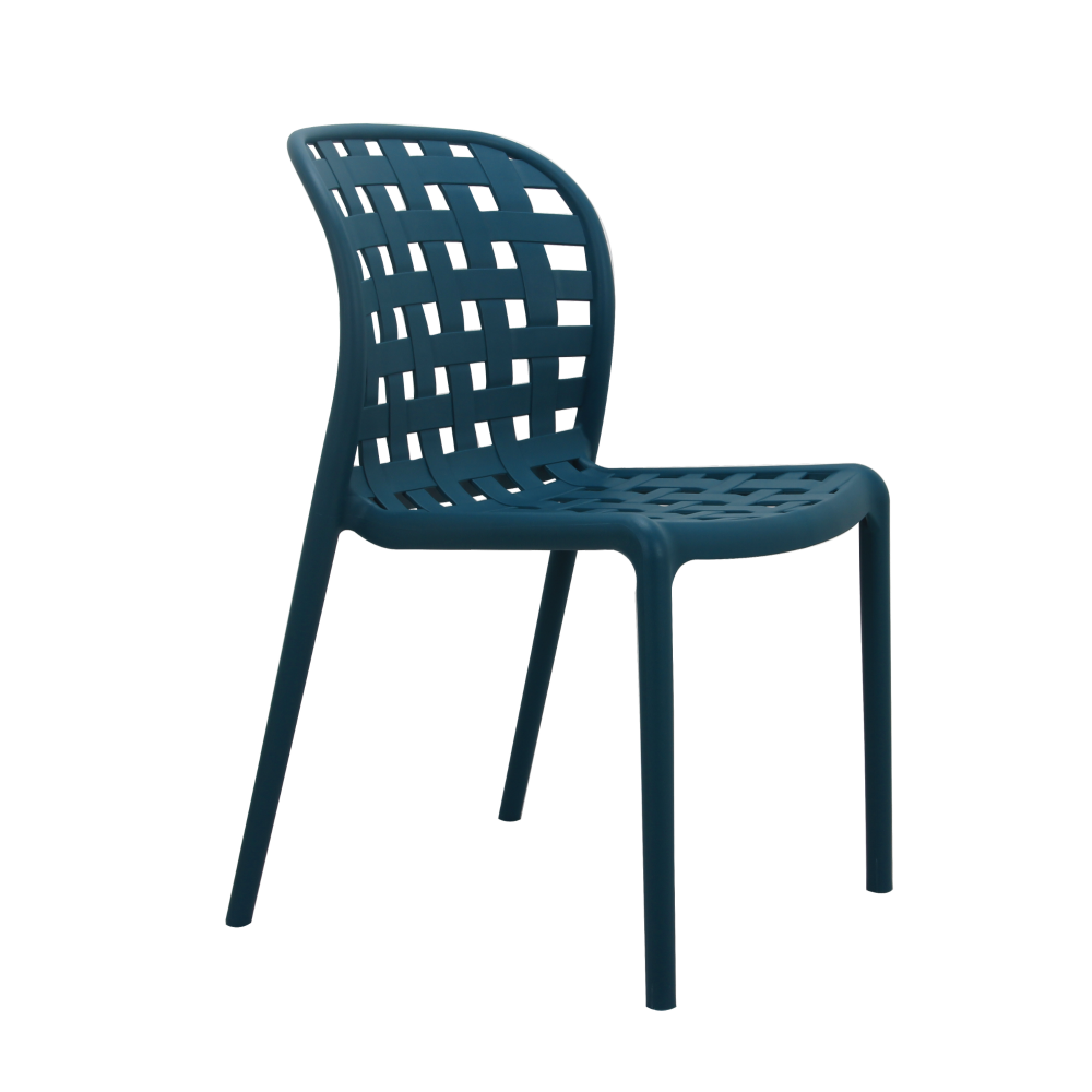 Abitti Pack 2 sillas diseño Original para terraza jardín Patio o Bar Color Rojo Brillante 